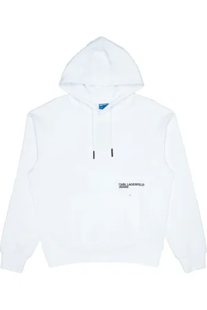 Karl Lagerfeld Herren, Sweatshirts & Hoodies, Weiß, SGröße: