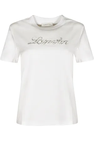 Lanvin Damen, Oberteile, Weiß, MGröße: