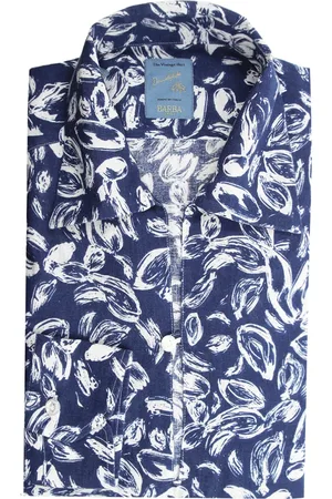 BARBA Herren, Shirts, Blau, MGröße:
