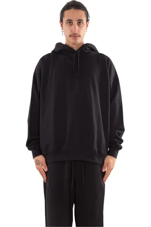 Y-3 Herren, Sweatshirts & Hoodies, Schwarzk, LGröße: