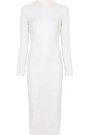 MUGLER Damen, Kleider, Weiß, XSGröße: