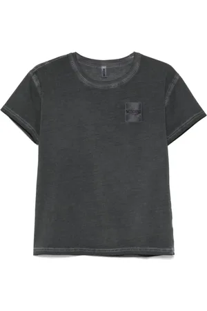 Moschino Damen, Oberteile, Grau, LGröße: