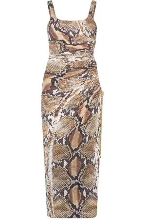 Roberto Cavalli Damen, Kleider, Braun, SGröße: