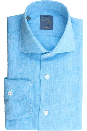 BARBA Herren, Shirts, Blau, LGröße: