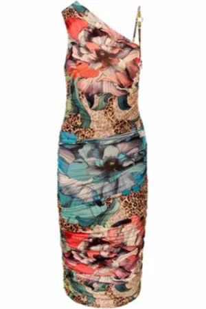 Roberto Cavalli Damen, Kleider, Mehrfarbig, XSGröße: