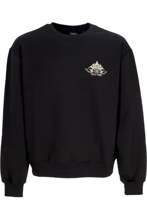 DOLLY NOIRE Herren, Sweatshirts & Hoodies, Schwarzk, SGröße: