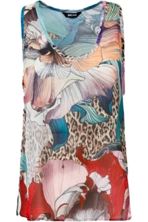 Roberto Cavalli Damen, Oberteile, Mehrfarbig, SGröße: