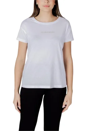 Armani Exchange Damen, Oberteile, Weiß, LGröße: