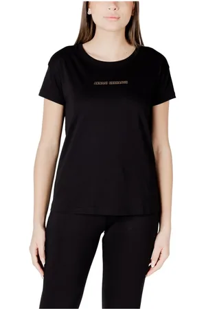 Armani Exchange Damen, Oberteile, Schwarzk, LGröße:
