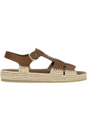 Prada Damen, Schuhe, Braun, 39 EUGröße: