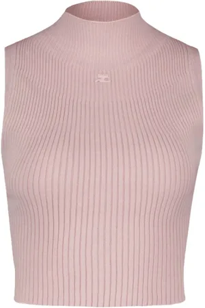 Courrèges Damen, Oberteile, Rosa, XSGröße: