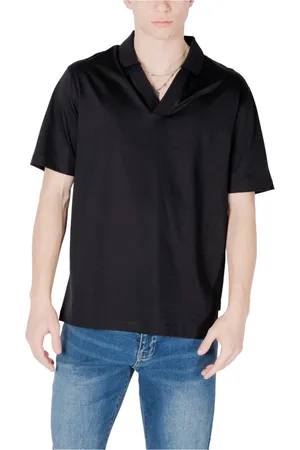 Armani Exchange Herren, Oberteile, Schwarzk, MGröße: