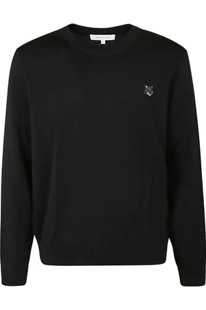 Maison Kitsuné Herren, Sweatshirts & Hoodies, Schwarzk, LGröße: