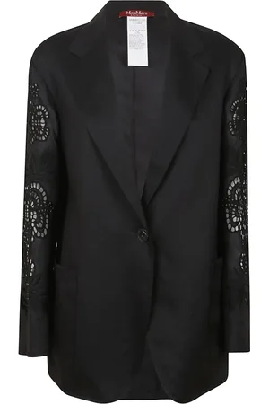 Max Mara Damen, Jacken, Schwarzk, SGröße: