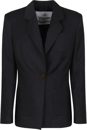 Vivienne Westwood Damen, Jacken, Schwarzk, SGröße: