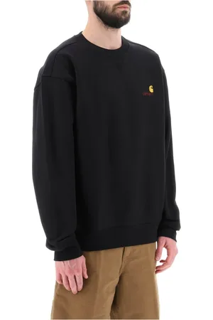 Carhartt Herren, Sweatshirts & Hoodies, Schwarzk, XLGröße: