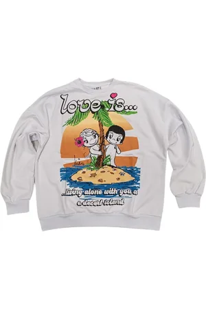 GAËLLE Damen, Sweatshirts & Hoodies, Weiß, MGröße: