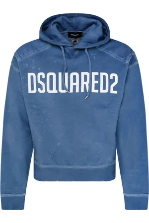 Dsquared2 Herren, Sweatshirts & Hoodies, Blau, MGröße:
