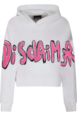 DISCLAIMER Damen, Sweatshirts & Hoodies, Weiß, SGröße: