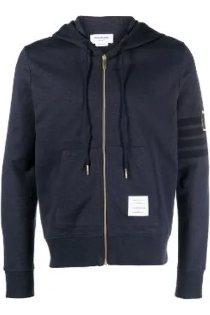 Thom Browne Herren, Sweatshirts & Hoodies, Blau, XLGröße:
