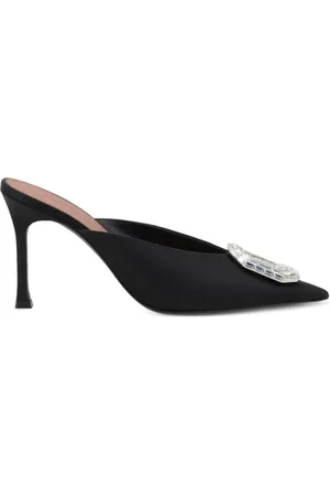 Amina Muaddi Damen, Schuhe, Schwarzk, 36 EUGröße: