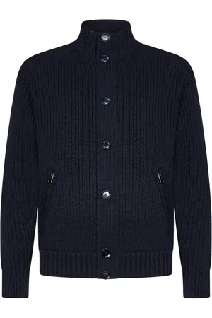 BRIONI Herren, Strickwaren, Blau, LGröße: