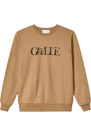 GAËLLE Damen, Sweatshirts & Hoodies, Braun, LGröße: