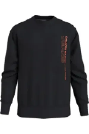Calvin Klein Herren, Sweatshirts & Hoodies, Schwarzk, LGröße: