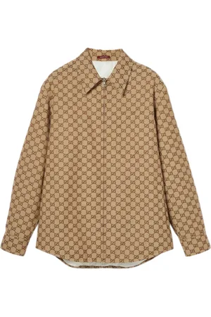 Gucci Herren, Jacken, Braun, MGröße:
