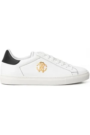 Roberto Cavalli Herren, Schuhe, Weiß, 45 EUGröße: