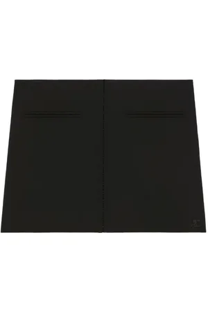 Courrèges Damen, Röcke, Schwarzk, 2XSGröße: