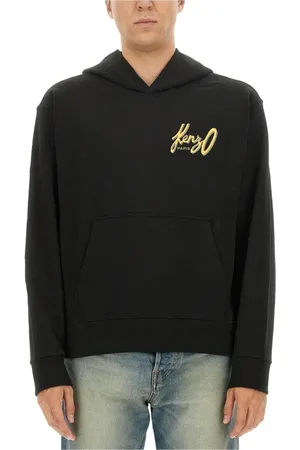 Kenzo Herren, Sweatshirts & Hoodies, Schwarzk, SGröße: