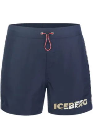 Iceberg Herren, Bademode, Blau, SGröße: