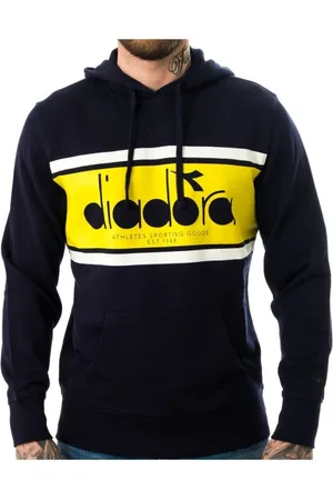Diadora Herren, Sweatshirts & Hoodies, Blau, XLGröße: