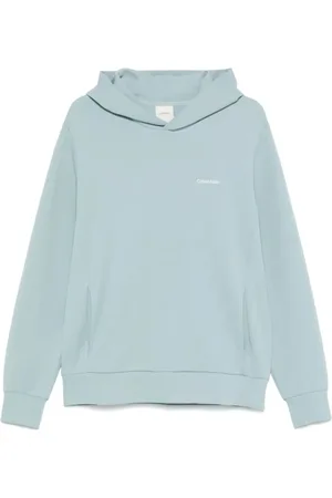 Calvin Klein Herren, Sweatshirts & Hoodies, Blau, LGröße:
