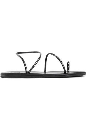 Ancient Greek Sandals Damen, Schuhe, Schwarzk, 39 EUGröße: