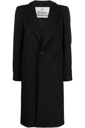 Vivienne Westwood Damen, Mäntel, Schwarzk, XSGröße: