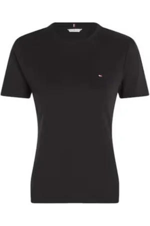 Tommy Hilfiger Damen, Oberteile, Schwarzk, LGröße: