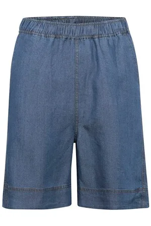 INWEAR Damen, Shorts, Blau, LGröße: