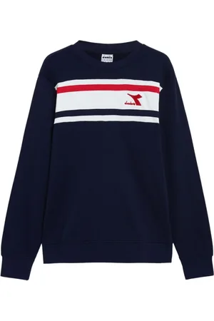Diadora Herren, Sweatshirts & Hoodies, Blau, XLGröße: