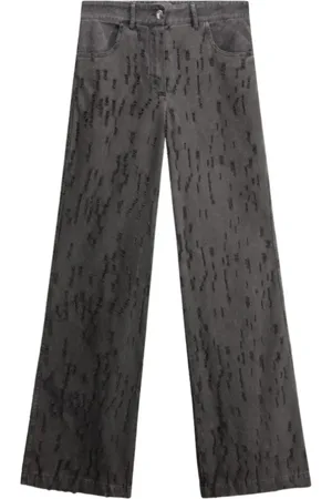 8PM Damen, Jeans, Grau, MGröße: