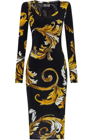 VERSACE Damen, Kleider, Mehrfarbig, MGröße:
