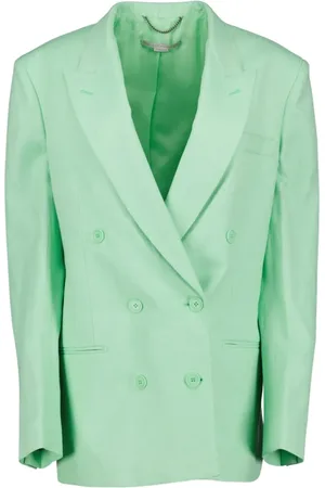 Stella McCartney Damen, Jacken, Grün, 2XSGröße: