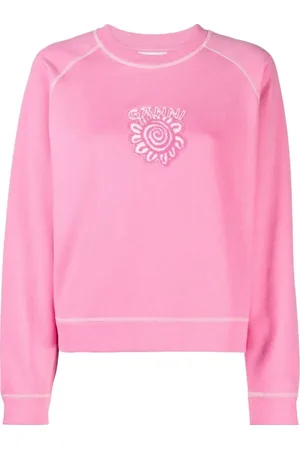 Ganni Damen, Sweatshirts & Hoodies, Rosa, XSGröße: