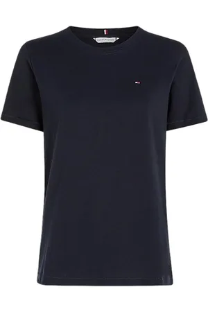 Tommy Hilfiger Damen, Oberteile, Schwarzk, SGröße: