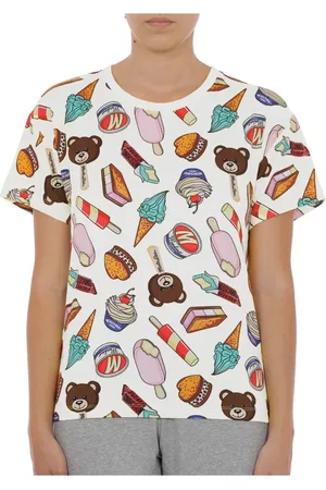 Moschino Damen, Oberteile, Mehrfarbig, LGröße: