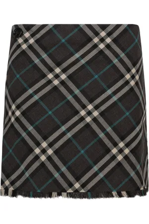 Burberry Damen, Röcke, Schwarzk, SGröße: