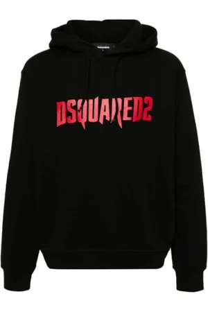 Dsquared2 Herren, Sweatshirts & Hoodies, Schwarzk, 2XLGröße: