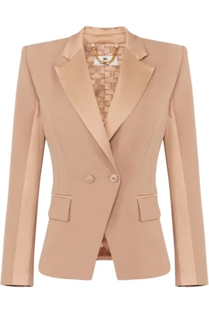 Elisabetta Franchi Damen, Jacken, Rosa, XLGröße: