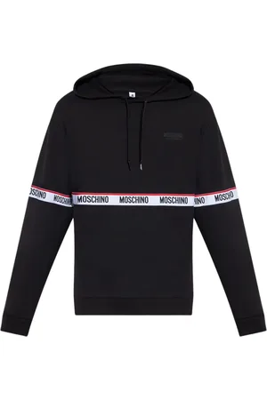 Moschino Herren, Sweatshirts & Hoodies, Schwarzk, SGröße: